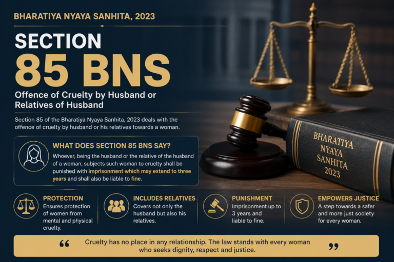 Section 85 BNS: Cruelty by Husband or Relatives