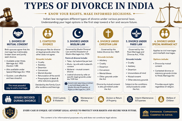 Types of Divorce in India