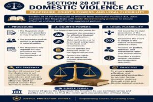 Section 28 of the Domestic Violence Act: Procedure, Court’s Powers, and Legal Flexibility