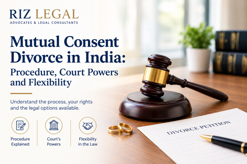 Mutual Consent Divorce