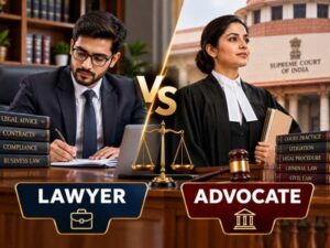 Difference Between a Lawyer and an Advocate in India