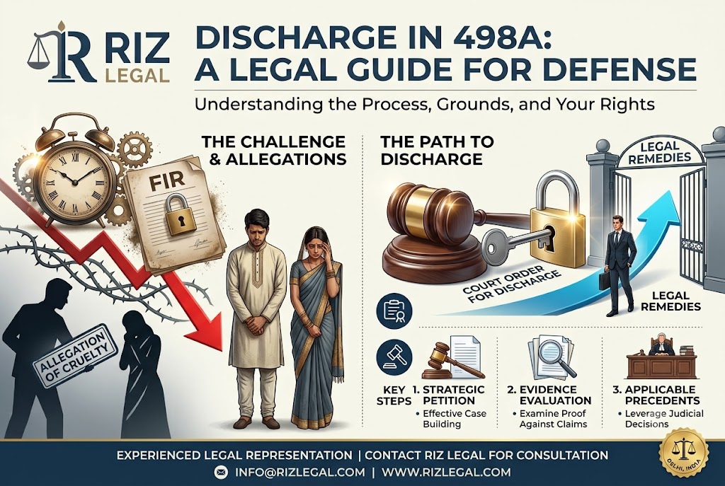 Discharge in 498A