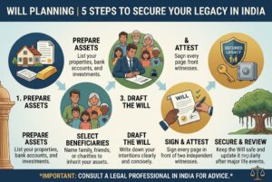 Will Planning: How to Create a Will in India