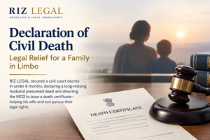 Declaration of Civil Death